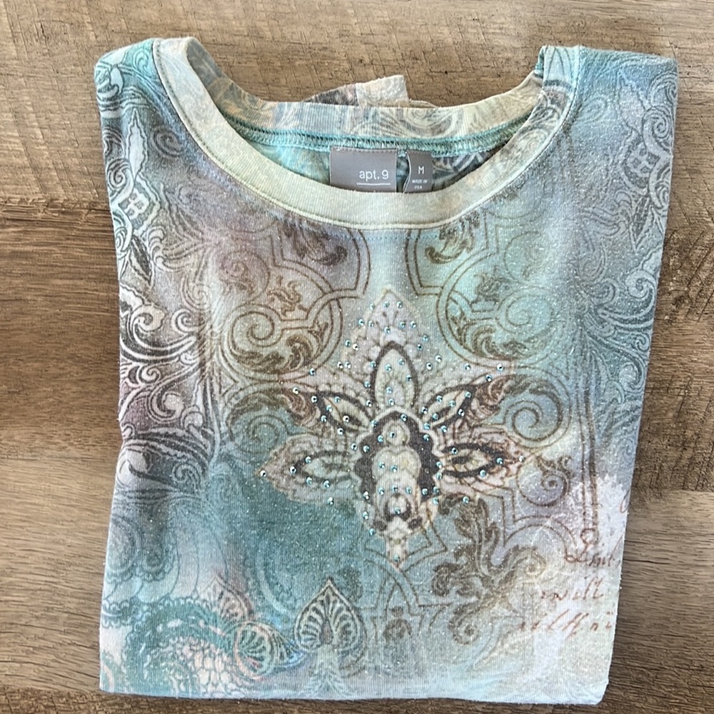 Lot of size M long sleeve shirts Apt. 9, Susan Lawrence & Ecit USA - Picture 4 of 13